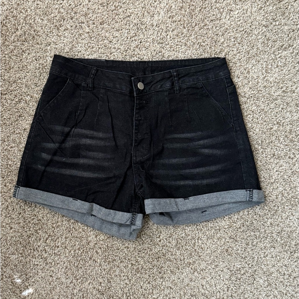 Amazon Black Jean Shorts for Women